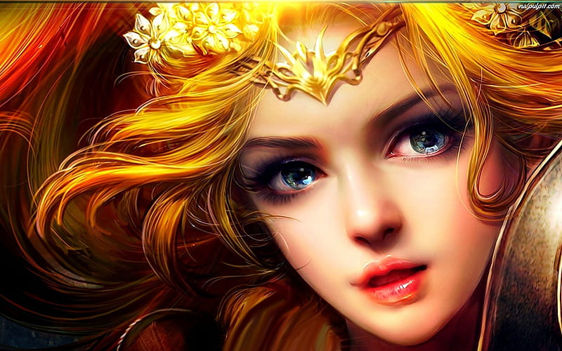 Blue eye princess Fairy Tale