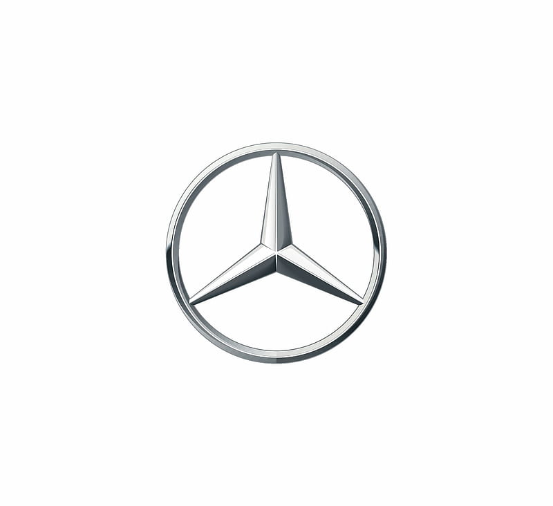 Mercedes logo white, #logo, #white, #mercedes, HD wallpaper | Peakpx