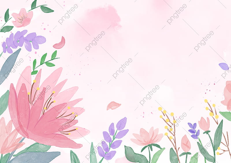 Floral Abstract Watercolor Wedding Background, Watercolor Background, Flowers, Floral Background Background for, HD wallpaper