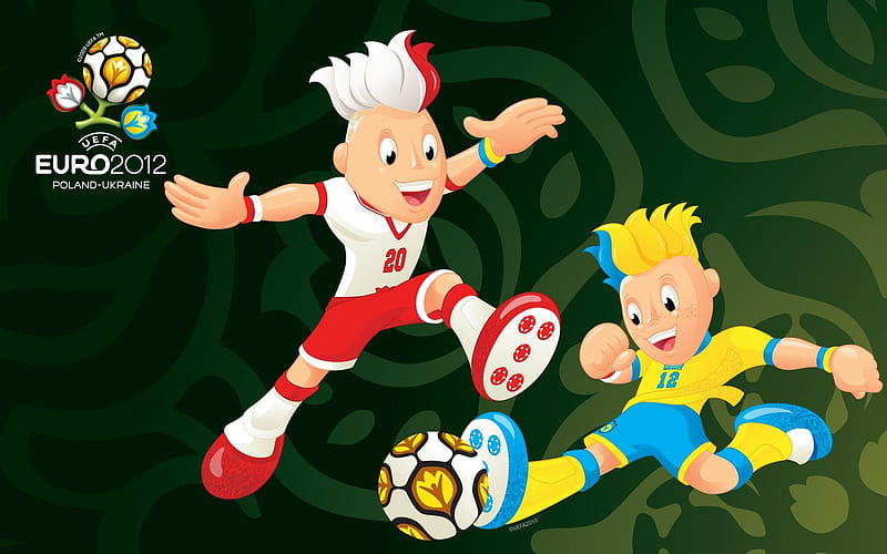 UEFA Mascot-Euro 2012, HD wallpaper