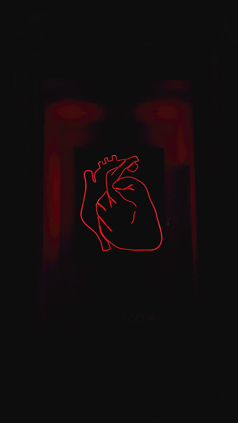 Real Heart , heart art, art, love, HD phone wallpaper