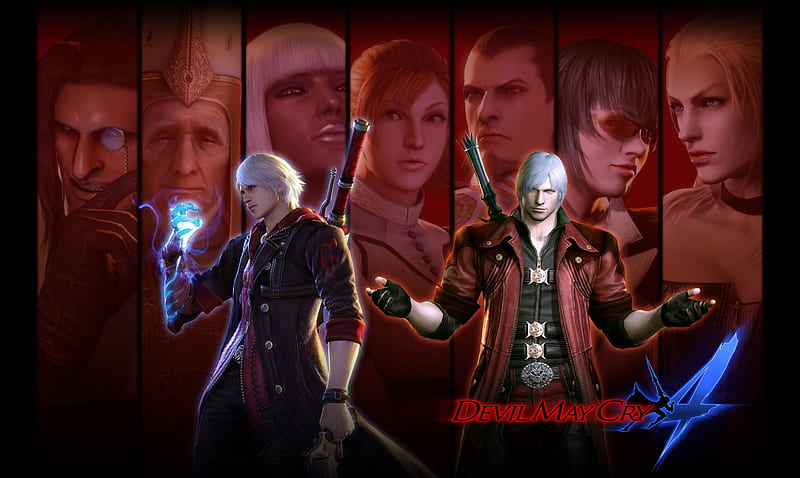 Desktop Wallpapers Dante Devil May Cry Devil May Cry 4 Games