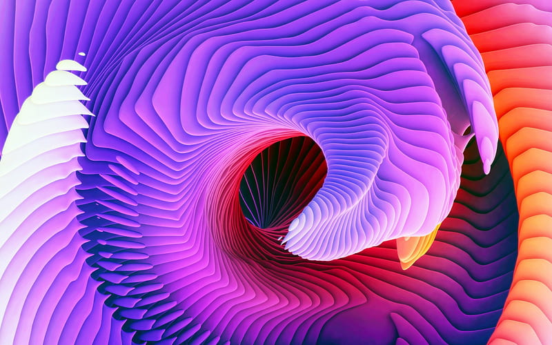 Abstract spiral design-High Quality, HD wallpaper