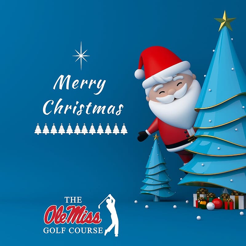 The Ole Miss Golf Course - Warm wishes to you and yoursMerry Christmas!, HD phone wallpaper