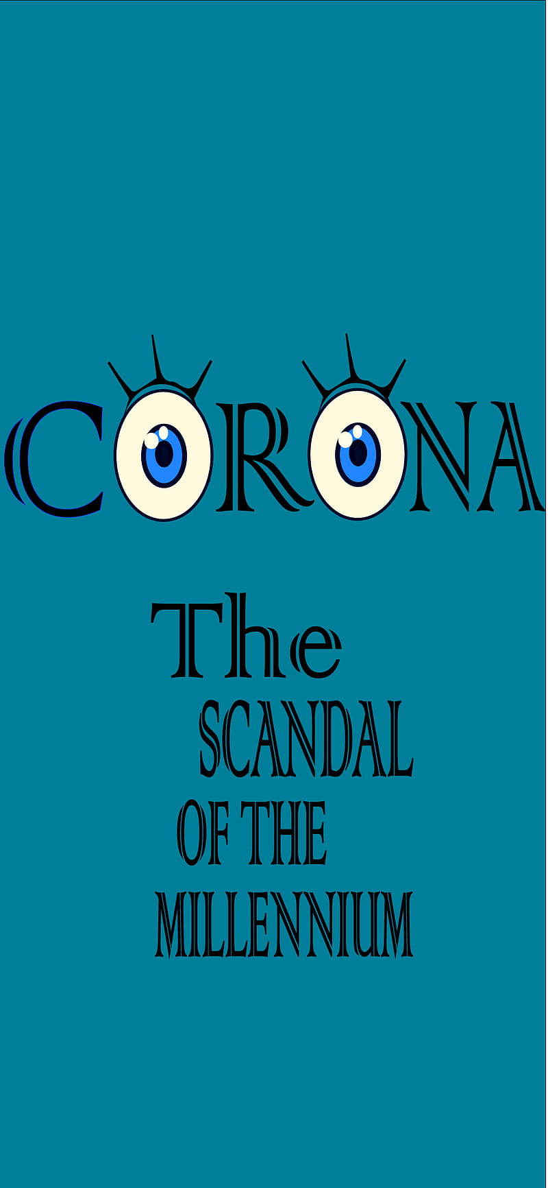 corona, bts, cartoon, dark, eye, fortnite, iphone, naruto, samsung, scandal, HD phone wallpaper
