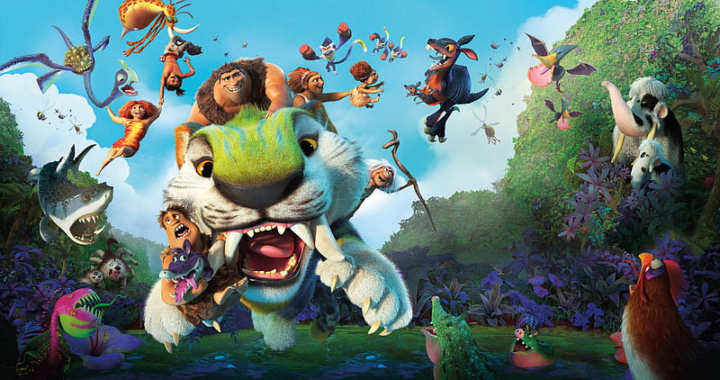 Movie, The Croods: A New Age, HD wallpaper