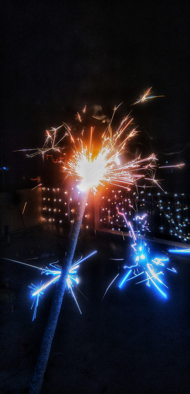 Lightning Spark, night, festive, diwali, festivical, festivaal, festival, india, crackers, HD phone wallpaper