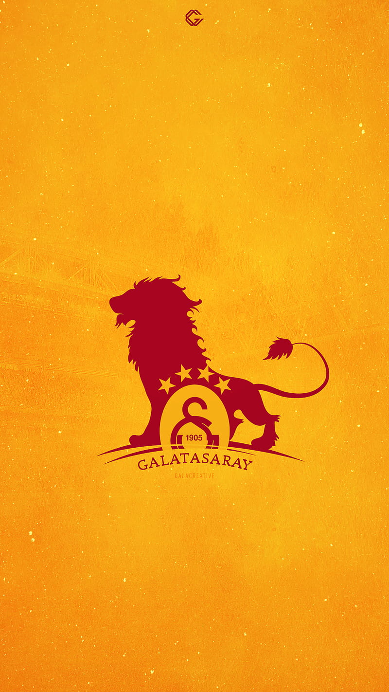 Galatasaray, aslan, cimbom, gala creative, HD phone wallpaper