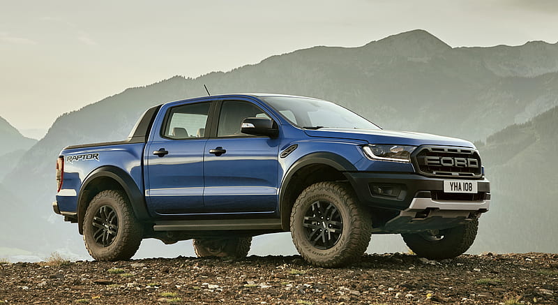 2019 Ford Ranger Raptor - Front Three-Quarter , car, HD wallpaper