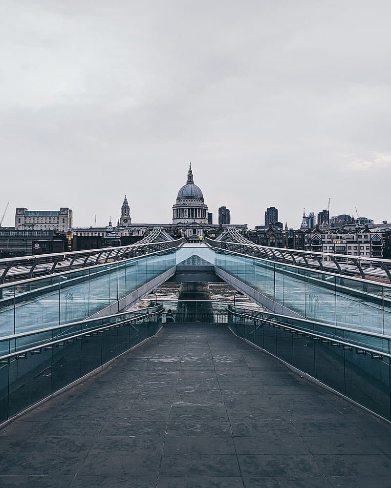 bridge, architecture, buildings, city, london, HD phone wallpaper