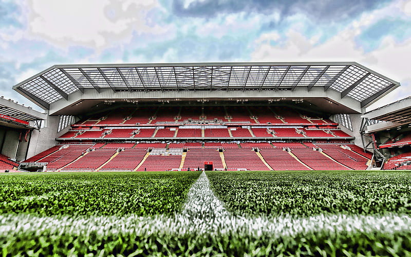 Liverpool Stadium Anfield Empty Stadium England R Soccer Liverpool Football Stadiums Hd Wallpaper Peakpx