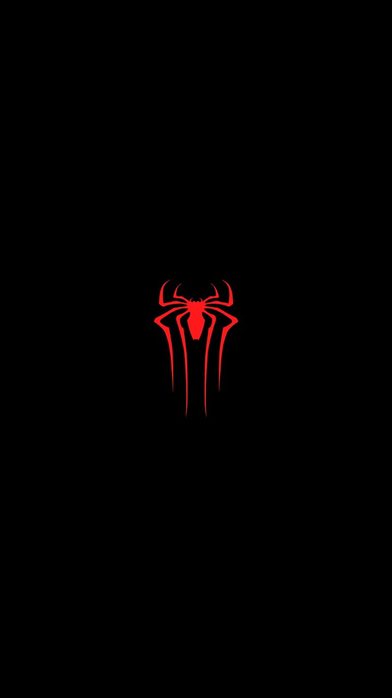 spiderman logo, 2021, an5, black logo, old logo, ps5, spiderman miles morales, HD phone wallpaper