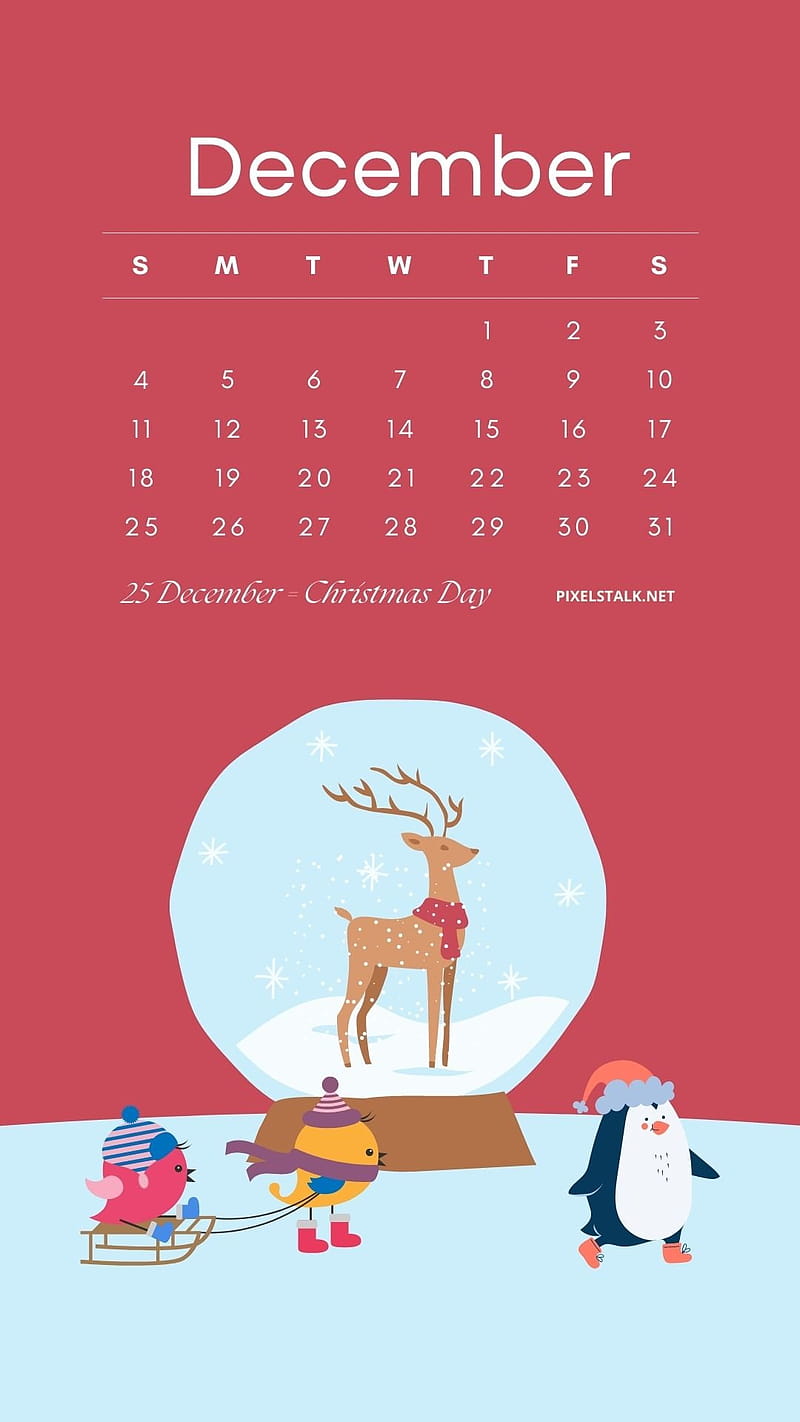 December 2023 Calendar Phone Wallpaper  EntheosWeb