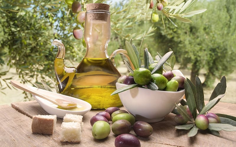Food, Jar, Oil, Olive, HD wallpaper