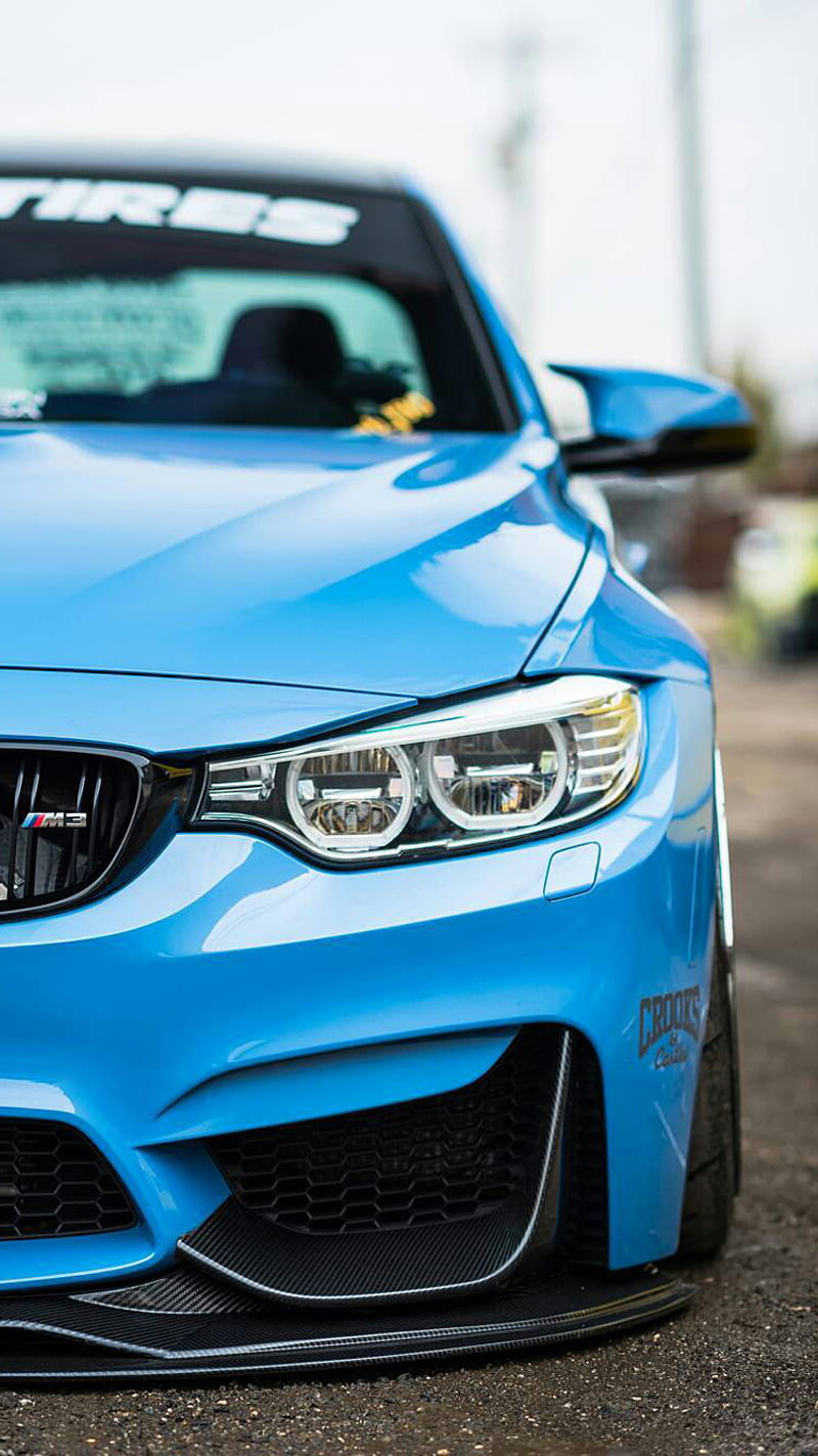 BMW M3, car, f80, front view, sedan, tuning, vehicle, HD phone wallpaper