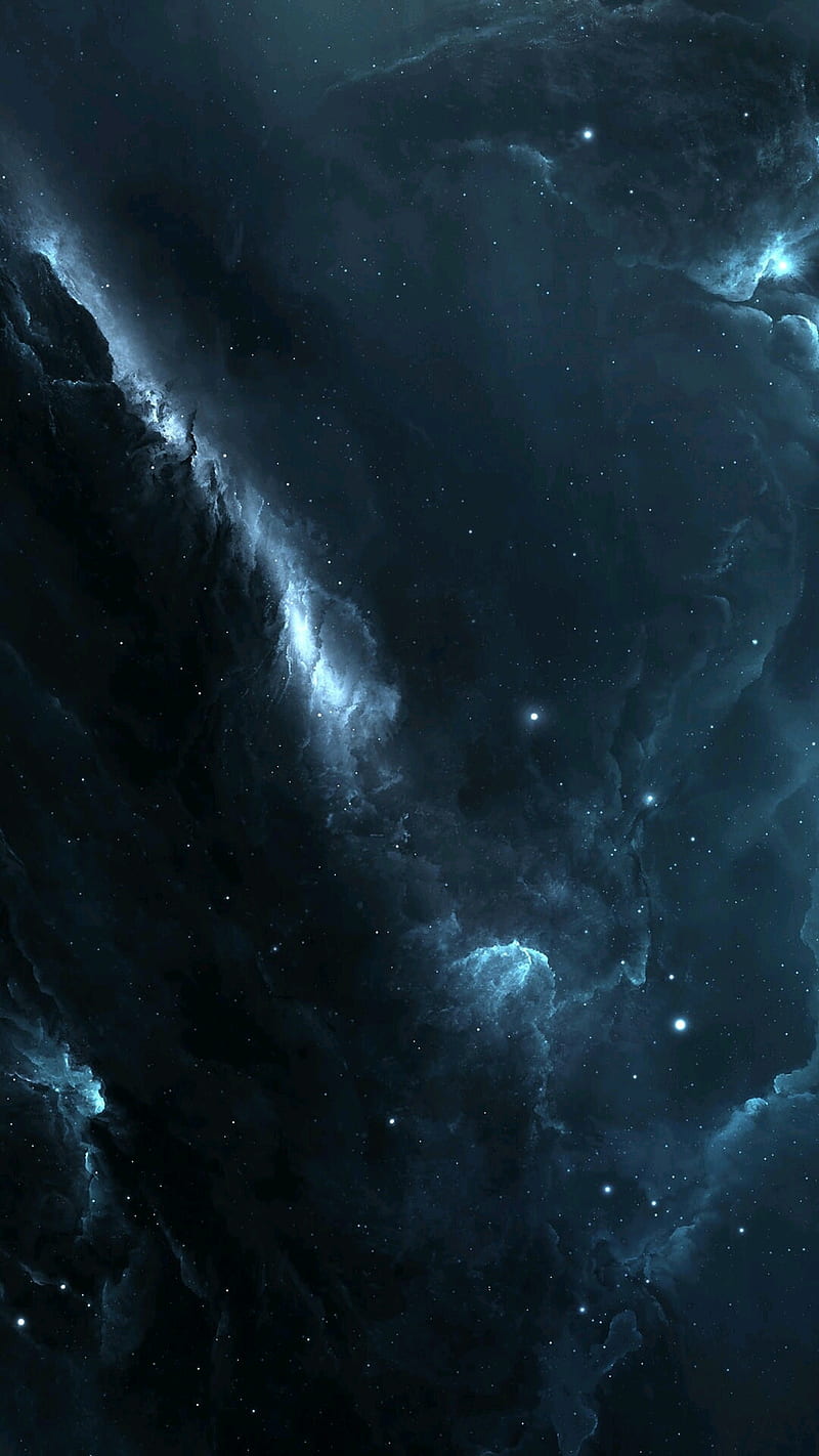 Space, abstract, black, dark, planet, sky, star, universe, world, HD phone wallpaper