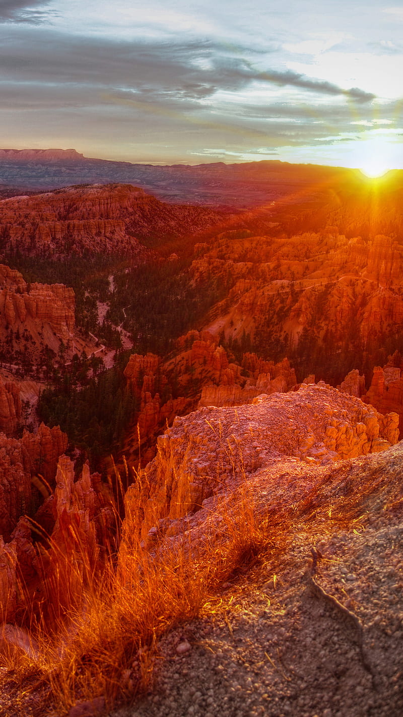 Bryce Canyon , bryce canyon national park, sunrise, HD phone wallpaper