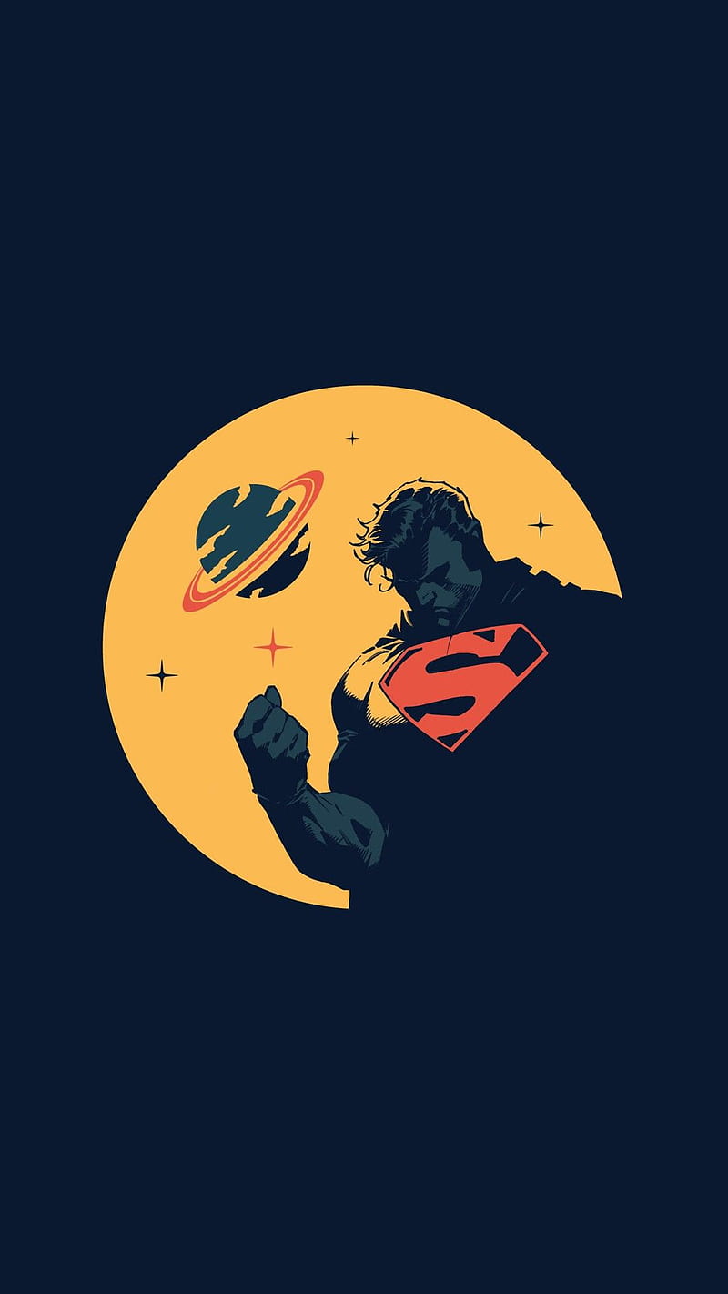 Superman, dcu, hero, HD phone wallpaper