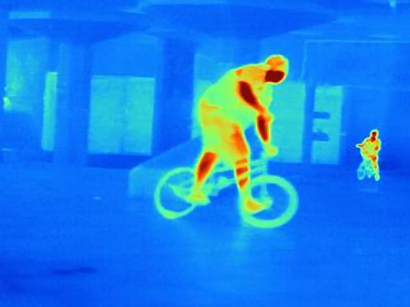 BMX cyclists on London's South Bank., thermal, boy, london, bicycle, youth, riding, bmx, heat, HD wallpaper