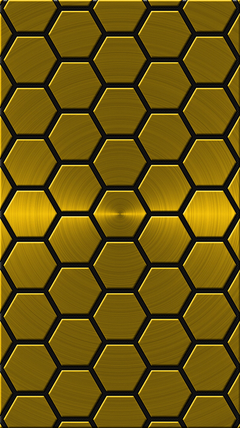 Golden Poly Wall, background, black, gold, polygon, shiny, x3mcx, HD phone  wallpaper | Peakpx