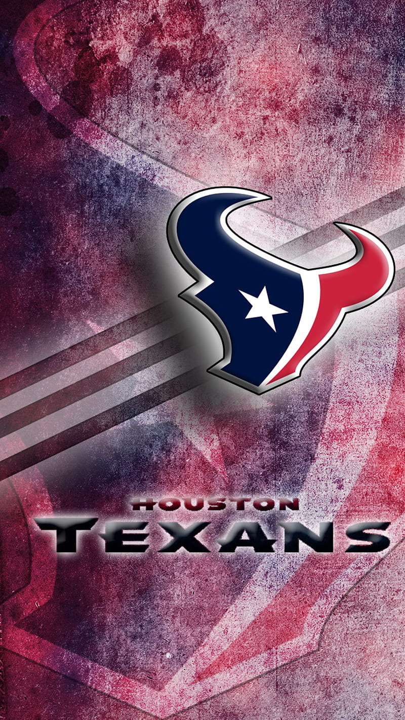 Houston Texans, blue, football, houston, nfl, red, scroggins, texans, texas, HD phone wallpaper