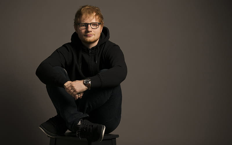 Ed Sheeran hoot, british singer, superstars, guys, HD wallpaper