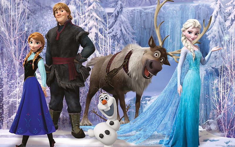 Frozen Movie 2, frozen, movies, HD wallpaper