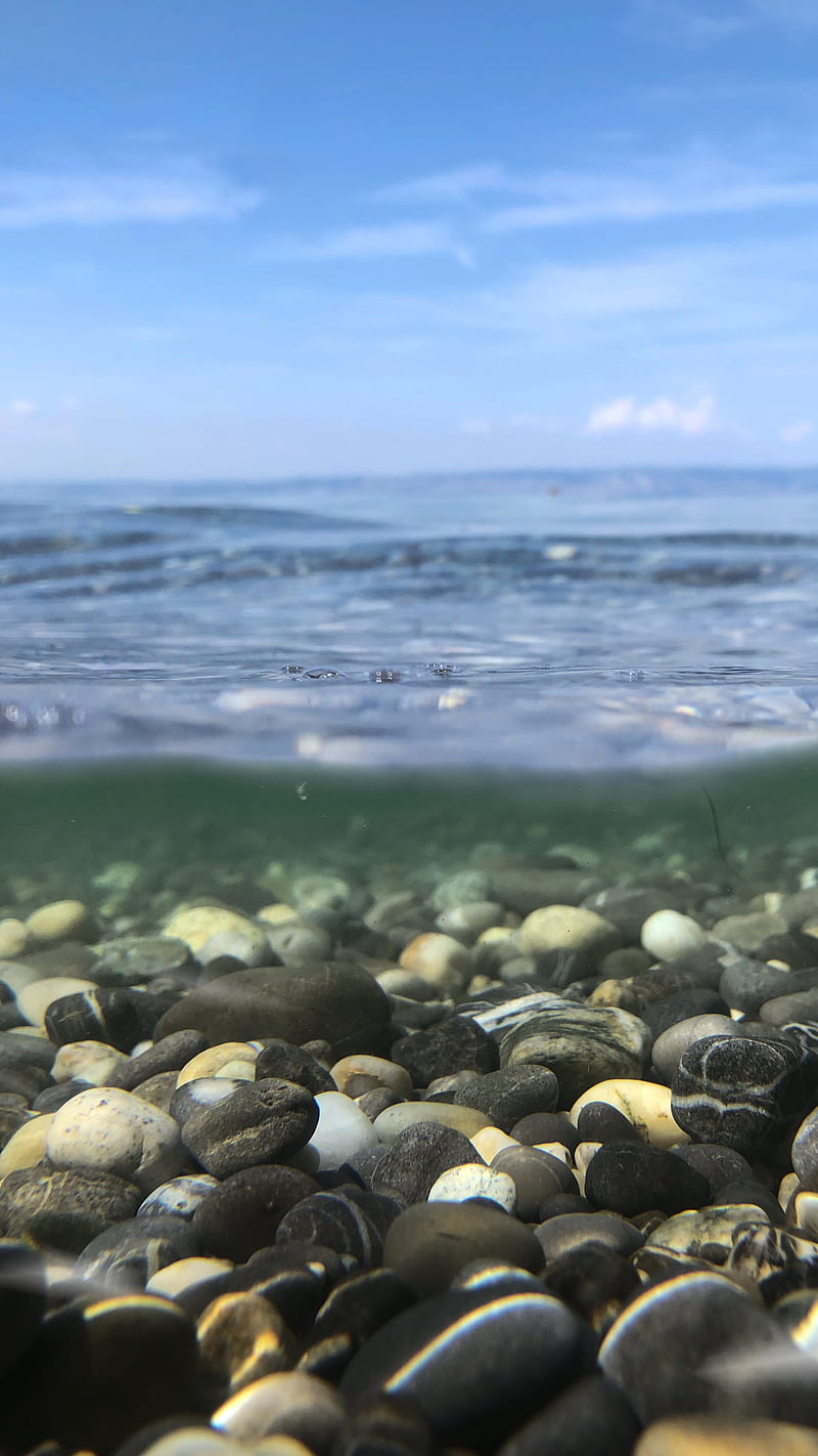 Under water, Nilay, “Water” “Stones” “Under water” “Lake” “Blu” “Summer” “” “Lake” “Phone”, HD phone wallpaper