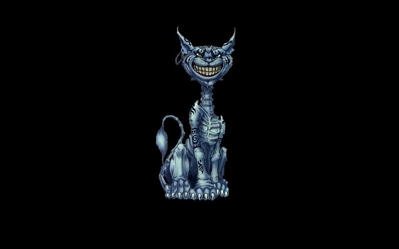 Madness Returns~Cheshire Cat , American McGees Alice, Alice, wonderland, game, Cheshire, cat, Cheshire Cat, HD wallpaper
