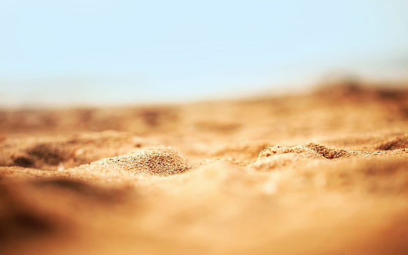 desert sand macro-Amazing desert scenery, HD wallpaper