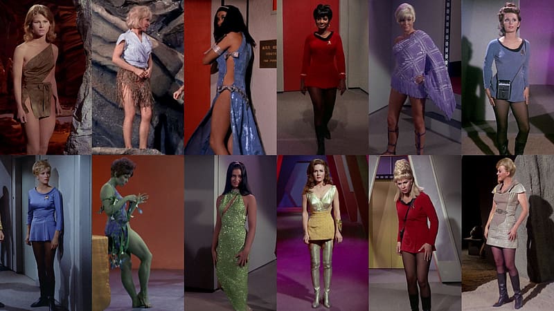 Ladies of Trek, TOS, Uhura, Star Trek, Rand, Elaan, HD wallpaper