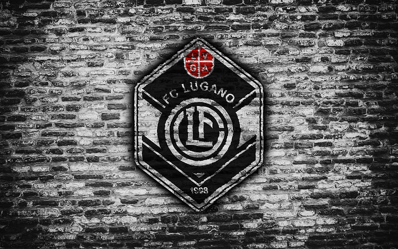 Download wallpapers Lugano FC, 4k, football club, leather texture, logo,  emblem, Swiss Super League, Lugano, Switzerland, football for desktop free.  Pictures fo… en 2023