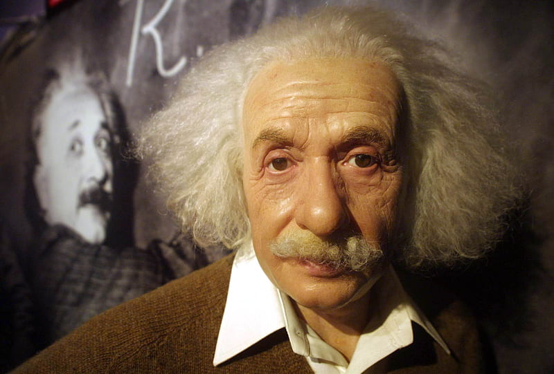 Einstein wax pic, einstein, albert einstein, HD wallpaper | Peakpx