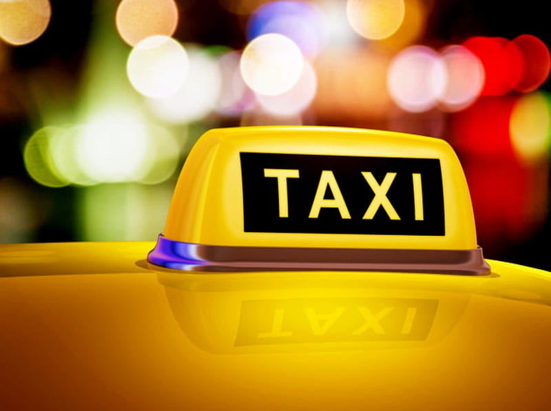 Yellow Cab Taxi, Yellow, Other, Taxi, carros, HD wallpaper