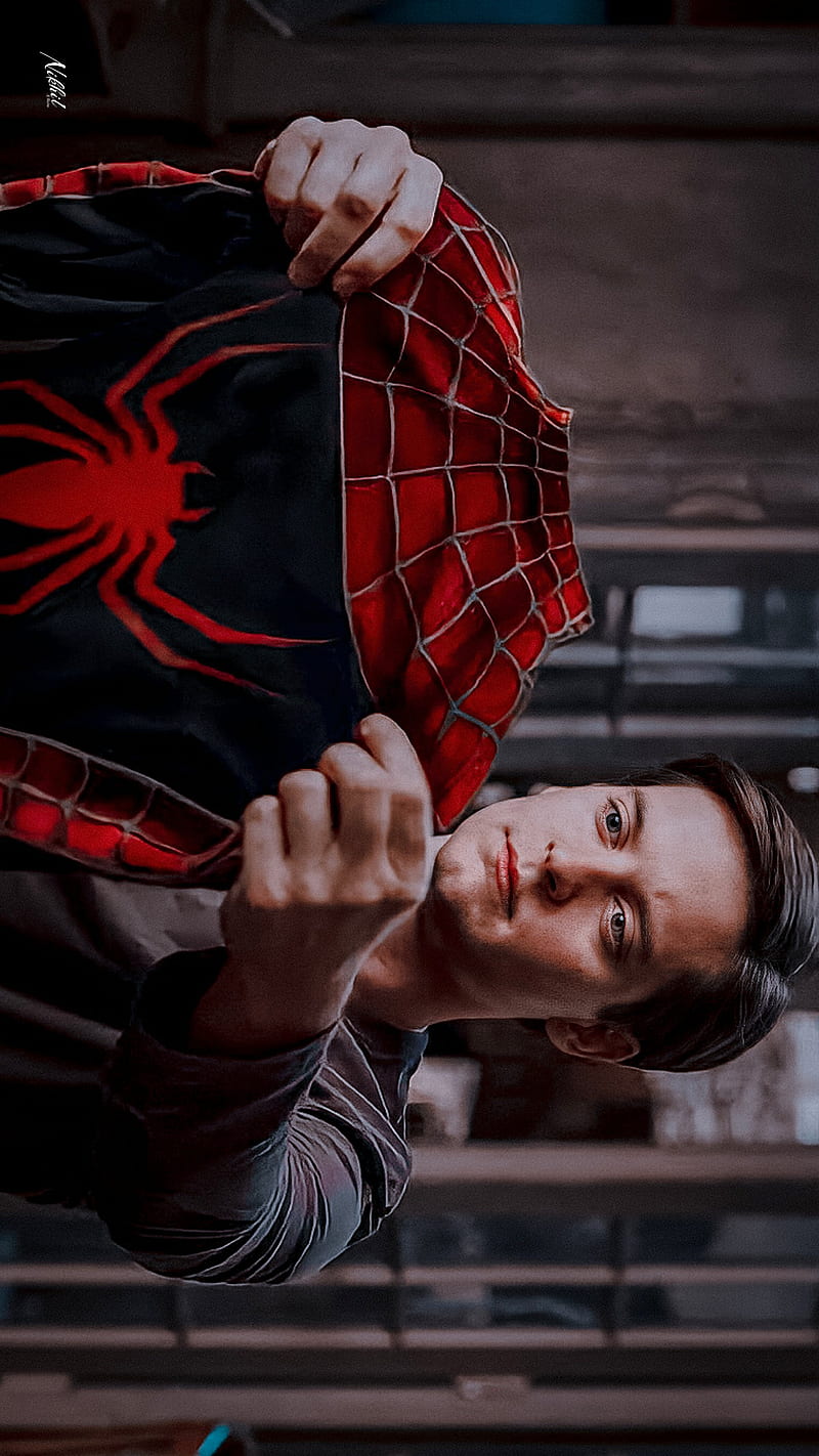 Spiderman, flash graphy, Peter Parker, Marvel, HD phone wallpaper | Peakpx