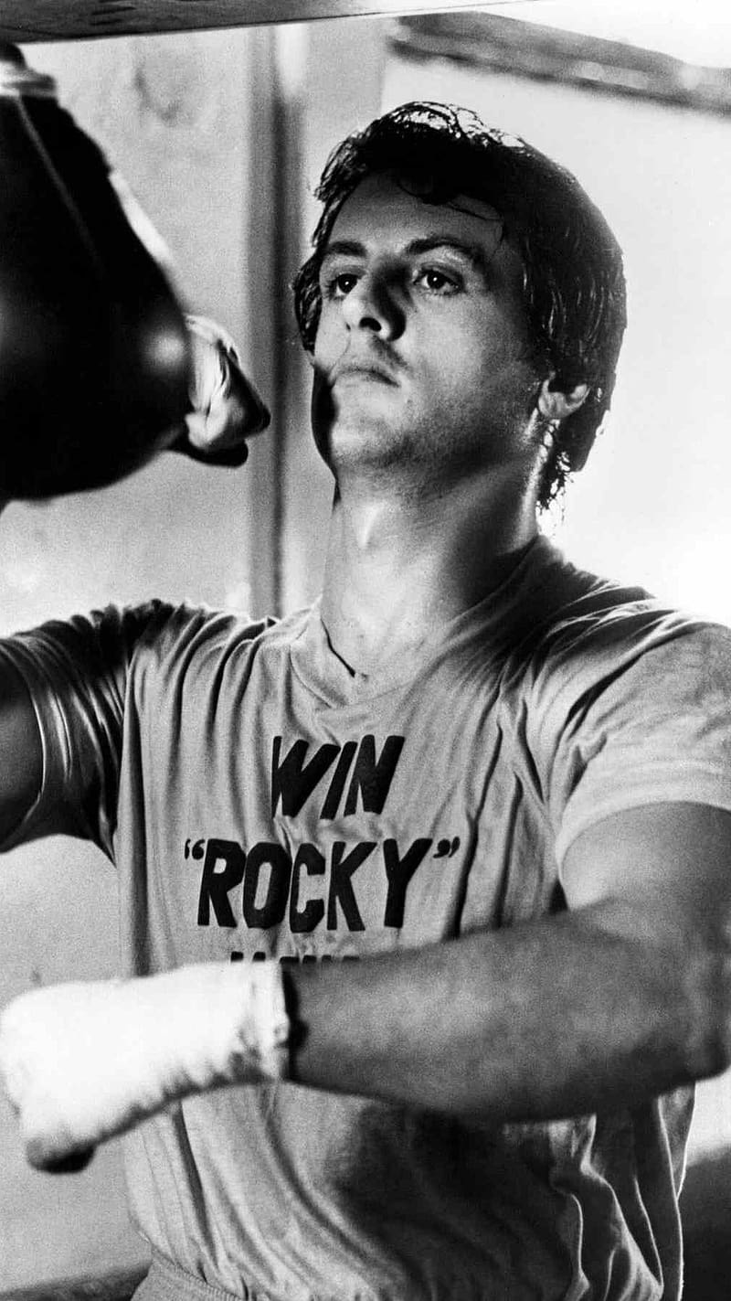 Rocky, Boxing Practice, sylvester stallone, actor, HD phone wallpaper