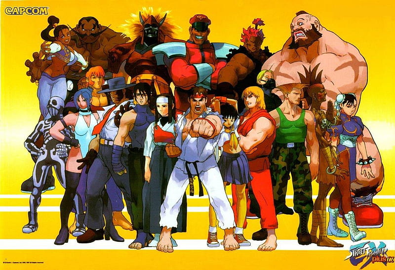 Street Fighter EX Plus Alpha, Street Fighter, Ken, Ryu, EX, HD wallpaper