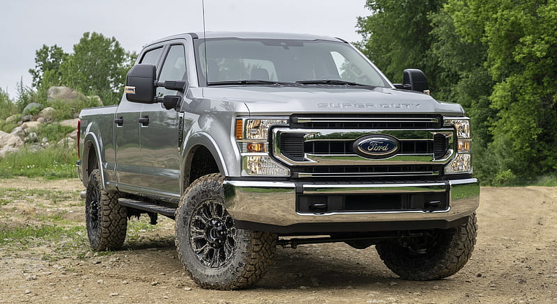 2020 Ford F-Series Super Duty with Tremor Off-Road Package - Front Three-Quarter , car, HD wallpaper