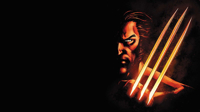 Wolverine Spoon Claws , wolverine, superheroes, artist, artwork, digital-art, HD wallpaper