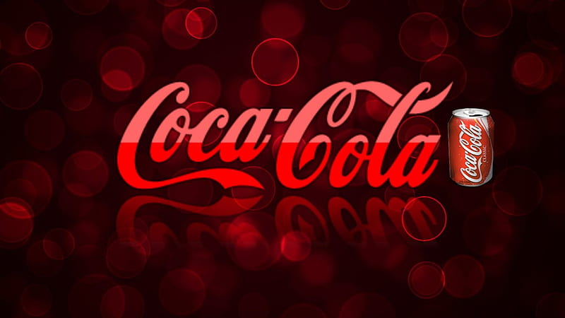 Coca Cola, drink, coca cola, can, HD wallpaper