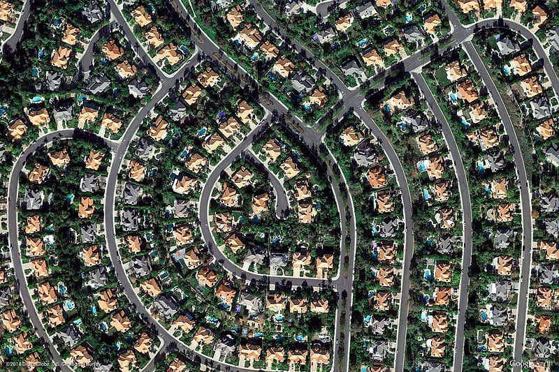 Earth View: A Curated Collection of 1500 Google Earth «TwistedSifter, Japan Suburbs, HD wallpaper