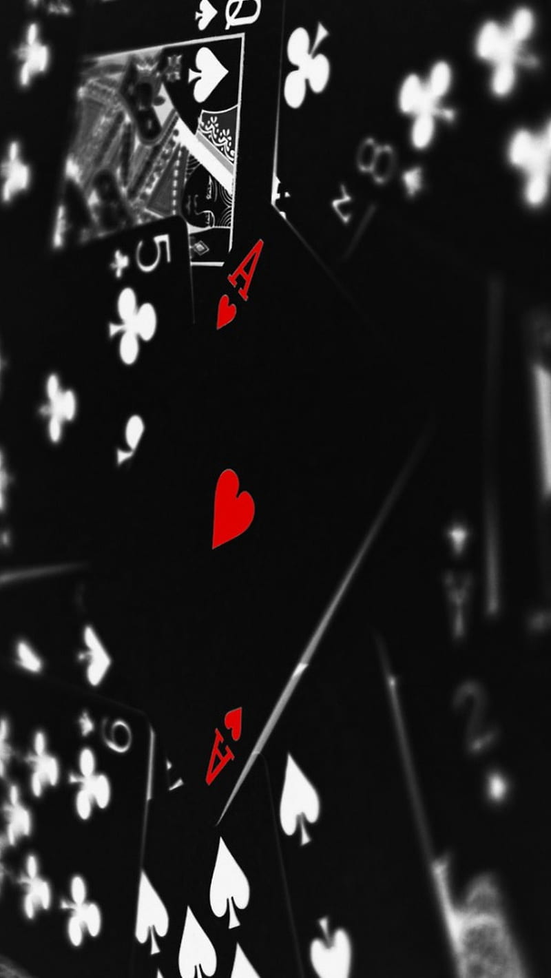 Ace, black, red, HD phone wallpaper | Peakpx
