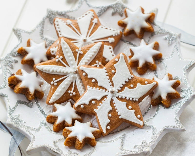 Christmas treat, Christmas, cookie, sweets, food, HD wallpaper | Peakpx