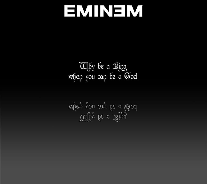 Eminem Rap God, lyrics, rap god, HD wallpaper