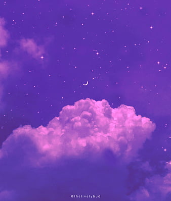 Aesthetic sky 5, android, clouds, iphone, moon, graphy, pink, purple, HD  phone wallpaper | Peakpx