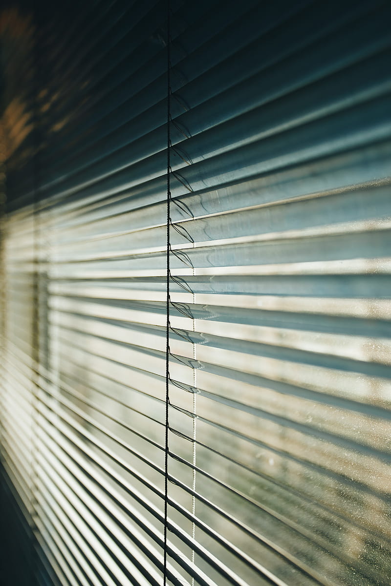 blinds, curtains, window, beam, HD phone wallpaper