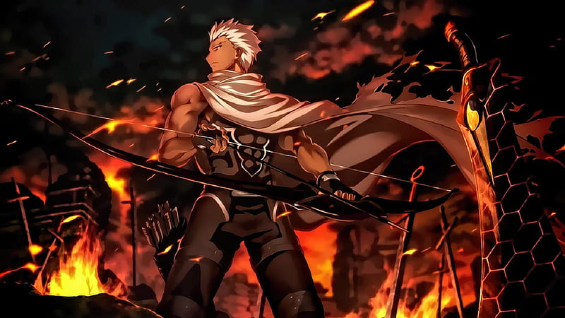Download Fate / Stay Night Anime Characters Wallpaper