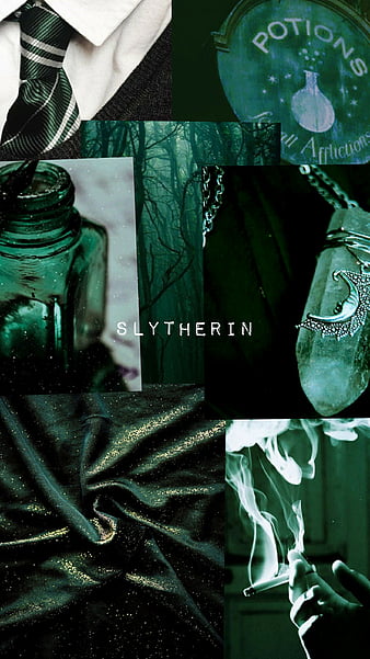 Slytherin dnd, aesthetic, board games, collage, dice, games, green ...