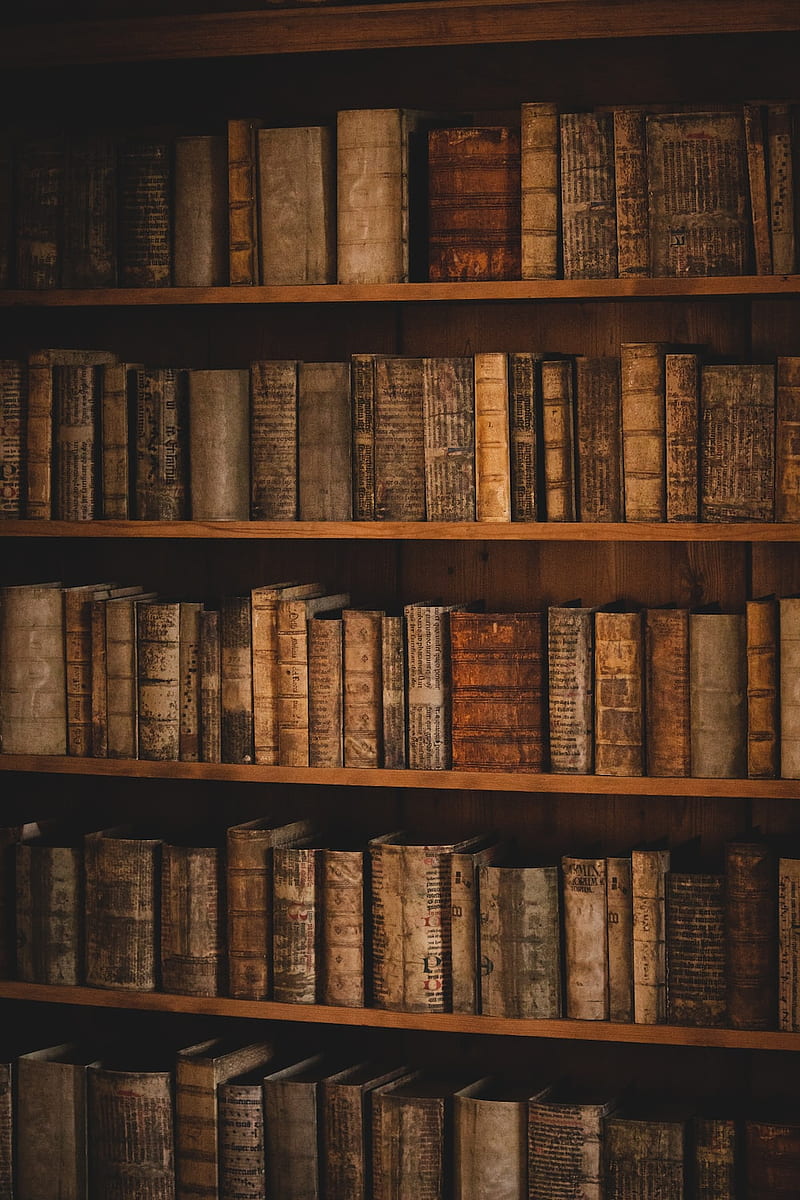Old Books, Beautiful Library Book, HD phone wallpaper