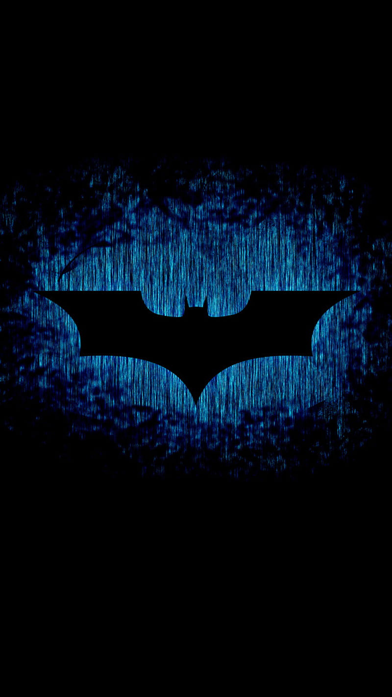 Bat Logo, knight, logo, dark, bat, man, super, HD phone wallpaper